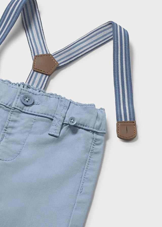 Calça sarja - mayoral - New Born menino - SS26-1596