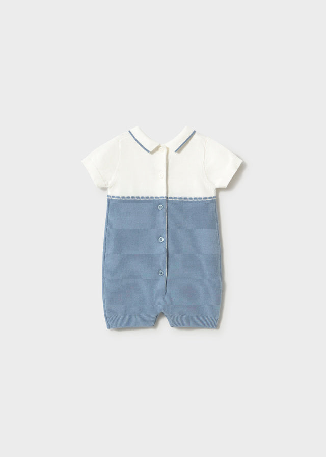 Babygrow tricô gola - mayoral - New Born menino - SS26-1603
