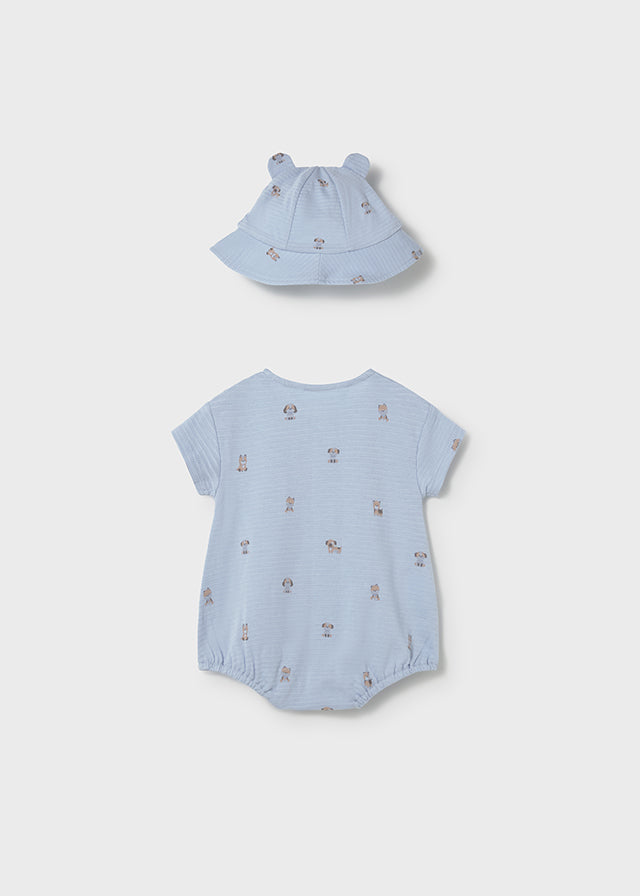 Babygrow / chapéu - mayoral - New Born menino - SS26-1606