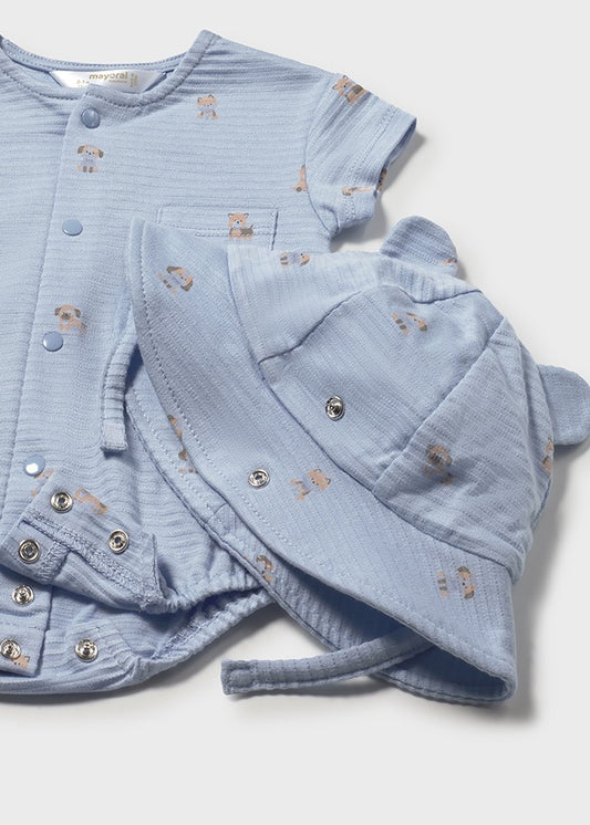 Babygrow / chapéu - mayoral - New Born menino - SS26-1606