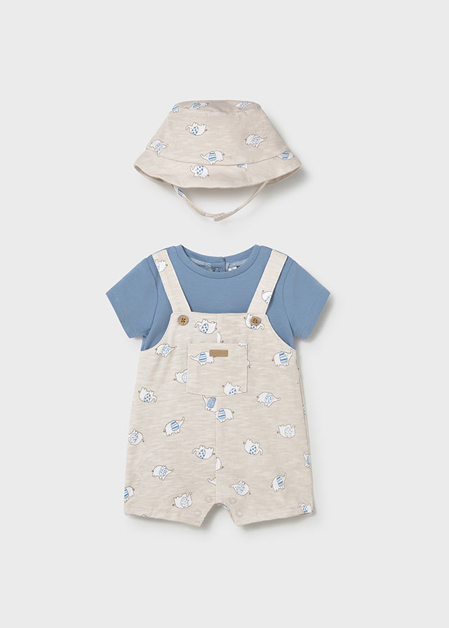 Fato bebé e gorro - mayoral - New Born menino - SS26-1607