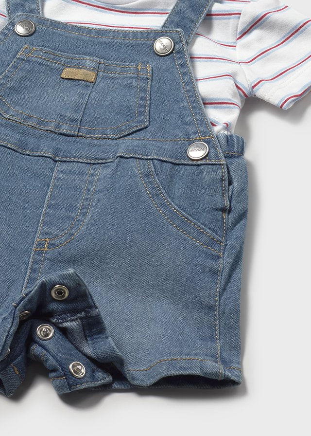 Conj. saia de peito - mayoral - New Born menino - SS26-1623
