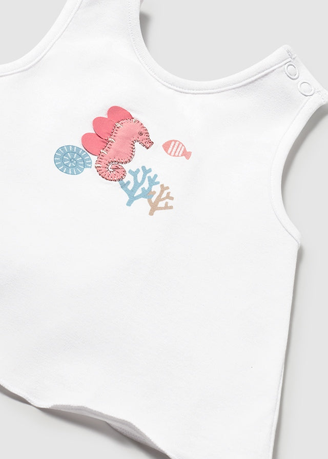 Conj. banho 3 peças - mayoral - New Born menina - SS26-1636