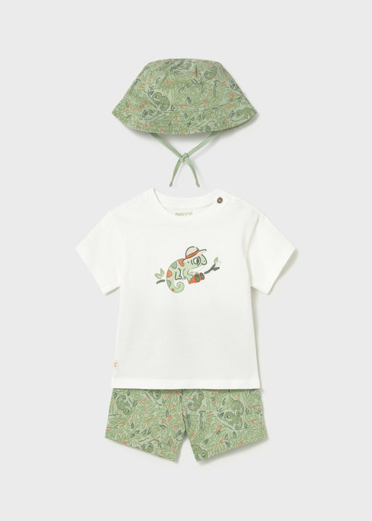 Conj. malha print c/ bucket - mayoral - Baby menino - SS26-1667