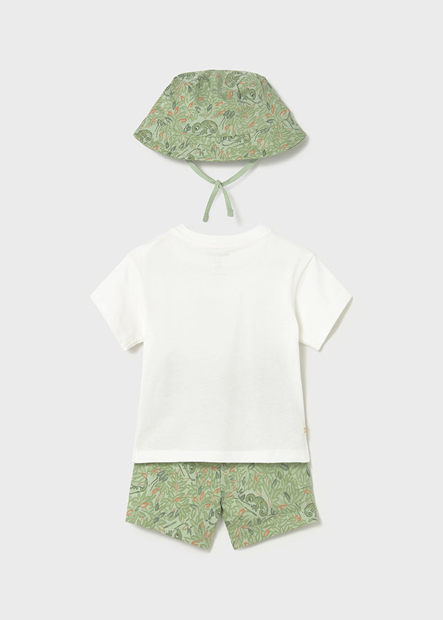 Conj. malha print c/ bucket - mayoral - Baby menino - SS26-1667