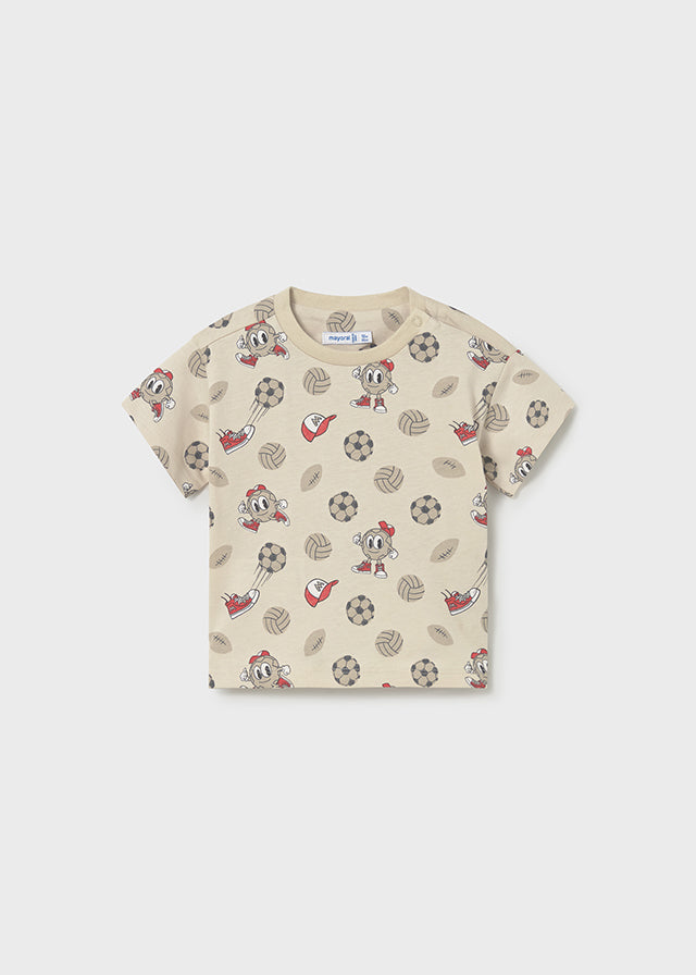 Conj. malha 3 peças print - mayoral - Baby menino - SS26-1669