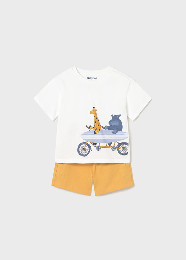 Conj. Calção "friends" - mayoral - Baby menino - SS26-1670