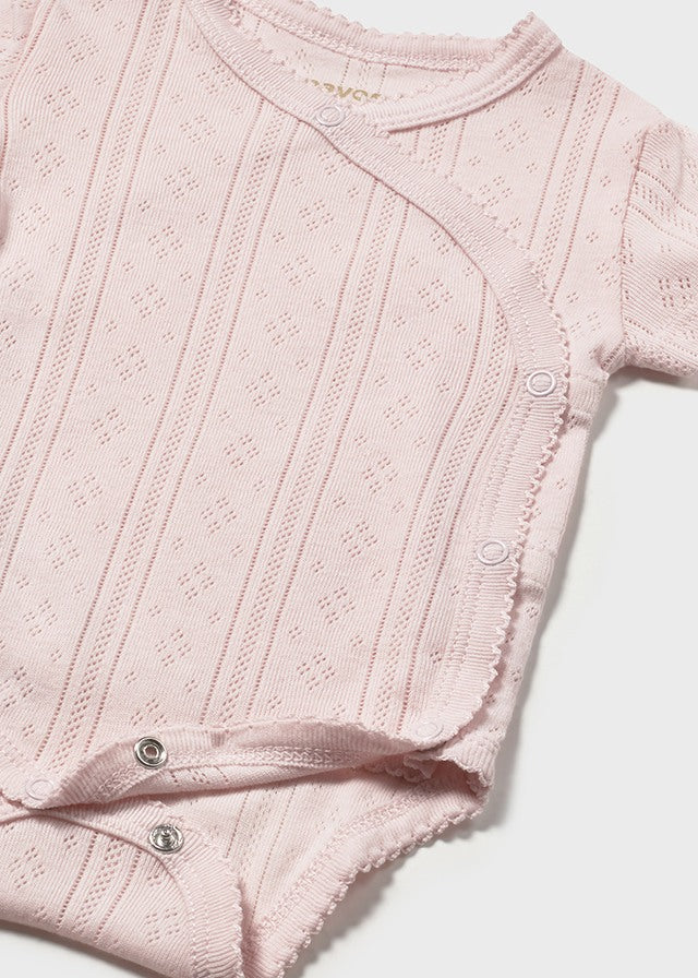 Body m/curta - mayoral - New Born menina - SS26-1701