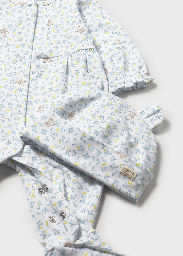 Babygrow / chapéu - mayoral - New Born menina - SS26-1706