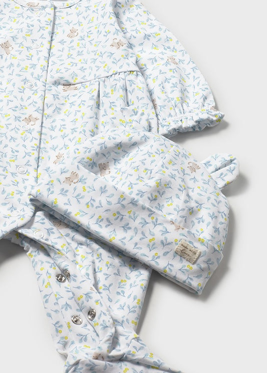 Babygrow / chapéu - mayoral - New Born menina - SS26-1706