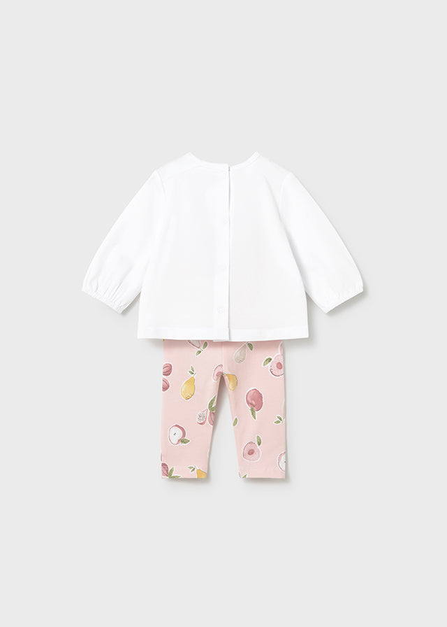 Conj. leggings 4 m/l - mayoral - New Born menina - SS26-1741