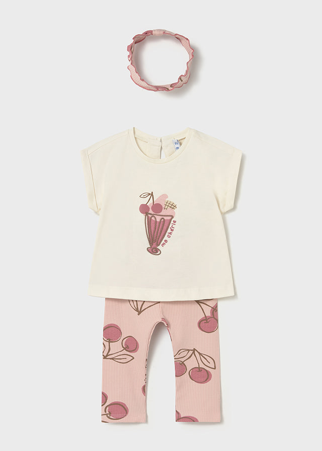 Conj.legginga com bandolete - mayoral - Baby menina - SS26-1750