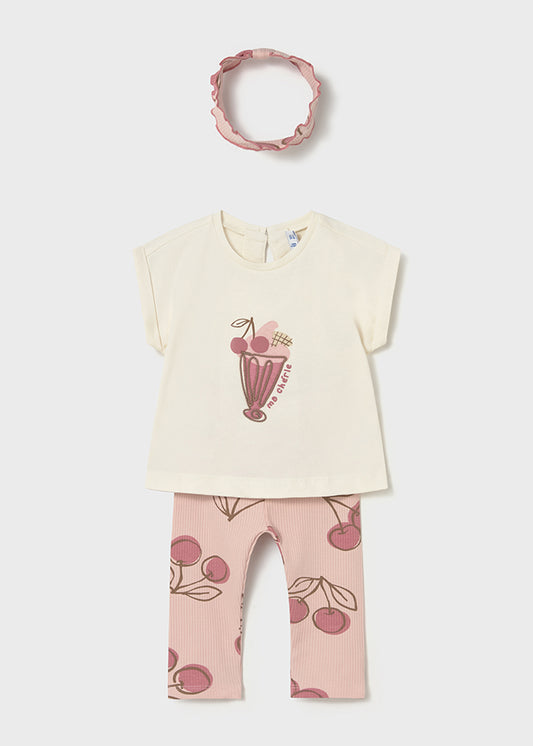 Conj.legginga com bandolete - mayoral - Baby menina - SS26-1750