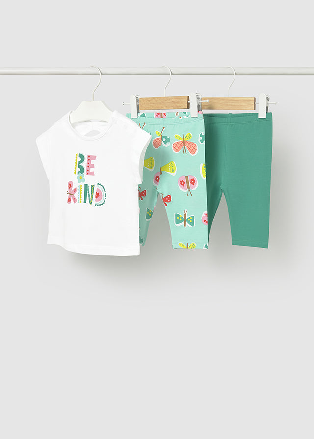 Conj. leggings 3 peças - mayoral - Baby menina - SS26-1752