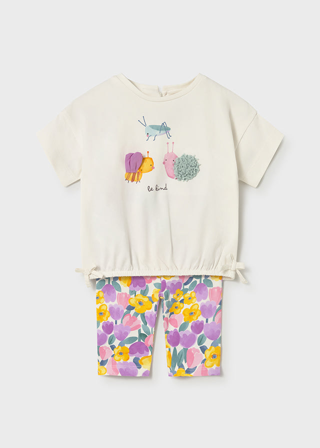 Conj. leggings estampadas - mayoral - Baby menina - SS26-1753
