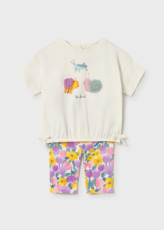Conj. leggings estampadas - mayoral - Baby menina - SS26-1753