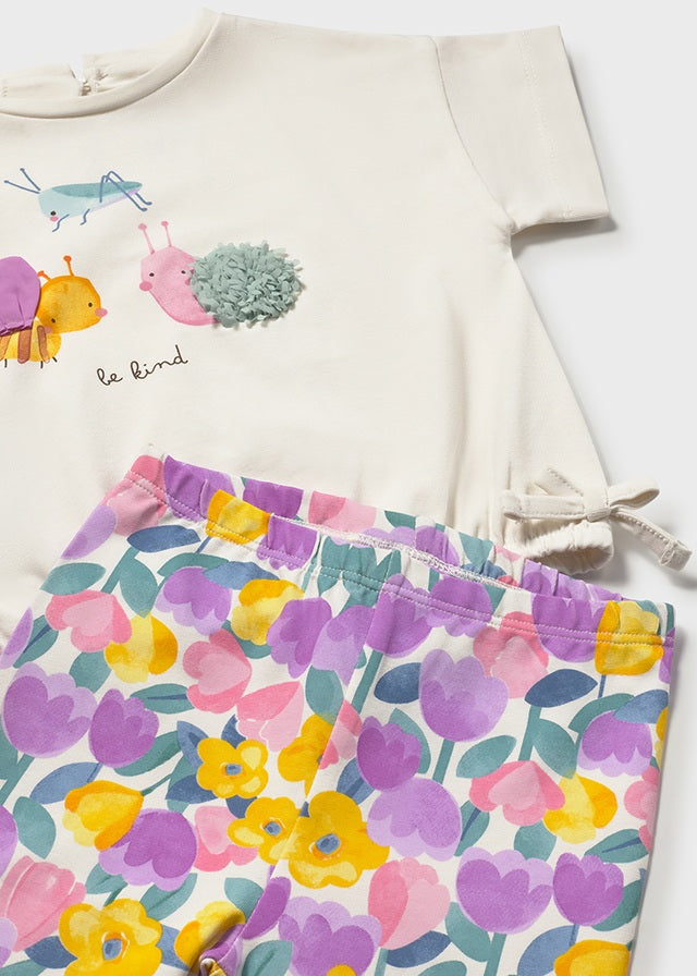 Conj. leggings estampadas - mayoral - Baby menina - SS26-1753