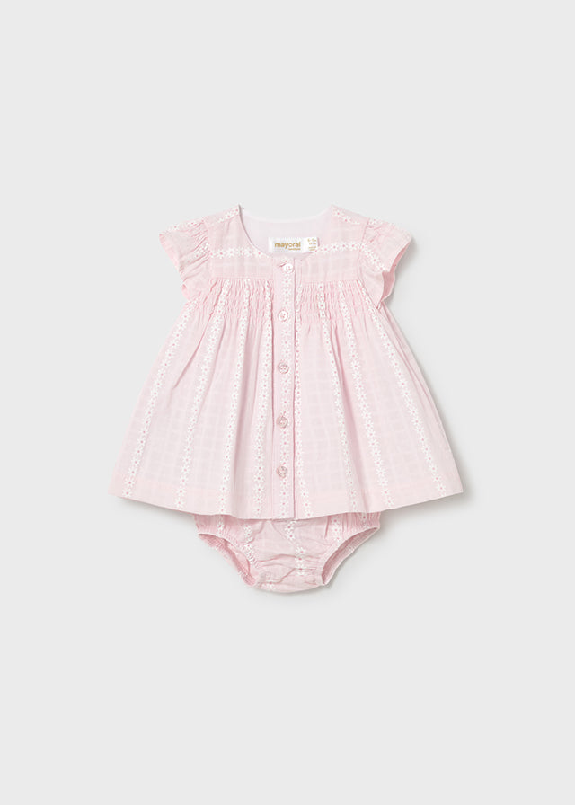 Vestido tule - mayoral - New Born menina - SS26-1805