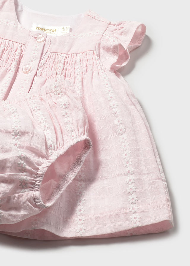 Vestido tule - mayoral - New Born menina - SS26-1805