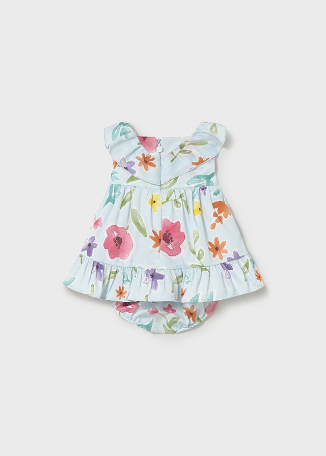 Vestido estampado - mayoral - New Born menina - SS26-1812