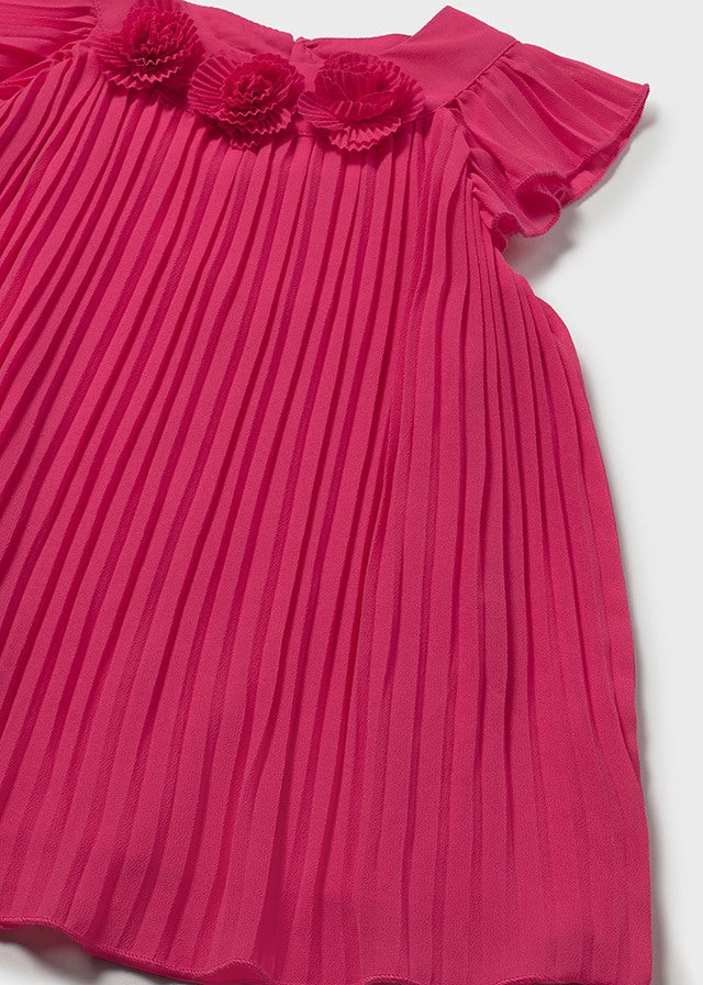 Vestido plissado - mayoral - Baby menina - SS26-1913