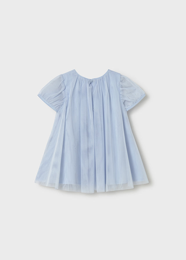 Vestido de tule com bolsa - mayoral - Baby menina - SS26-1917