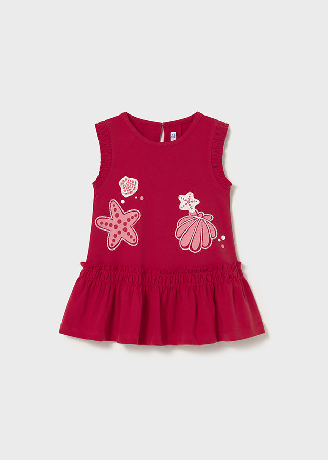 Vestido serigrafia - mayoral - Baby menina - SS26-1929