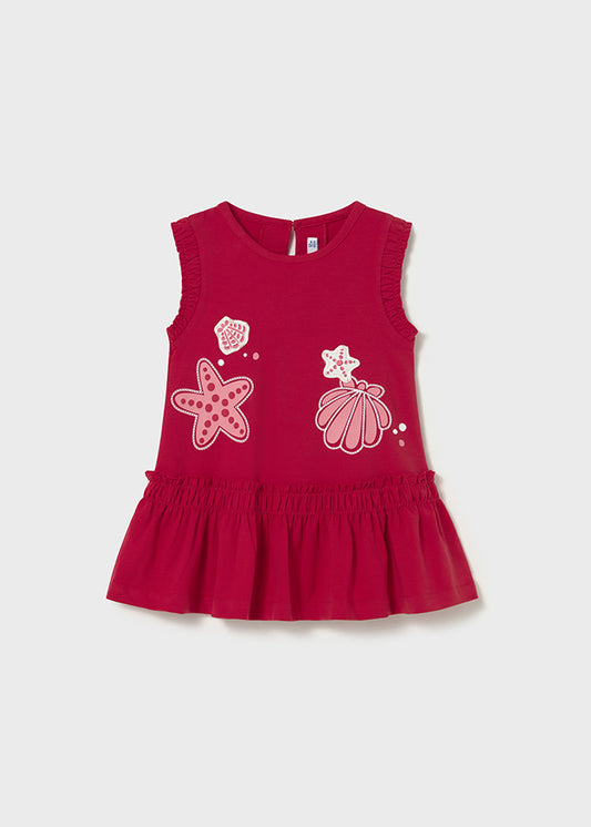 Vestido serigrafia - mayoral - Baby menina - SS26-1929