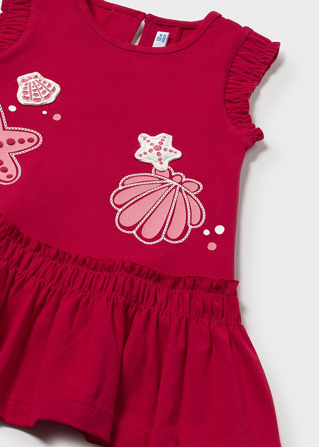 Vestido serigrafia - mayoral - Baby menina - SS26-1929