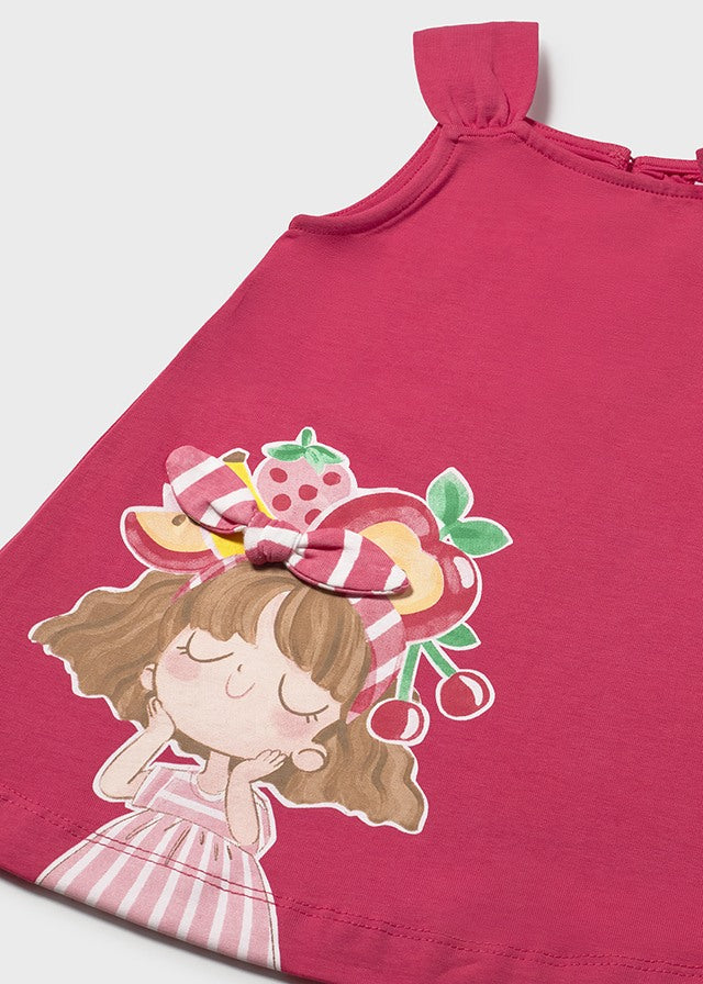 Vestido gráfica - mayoral - Baby menina - SS26-1930