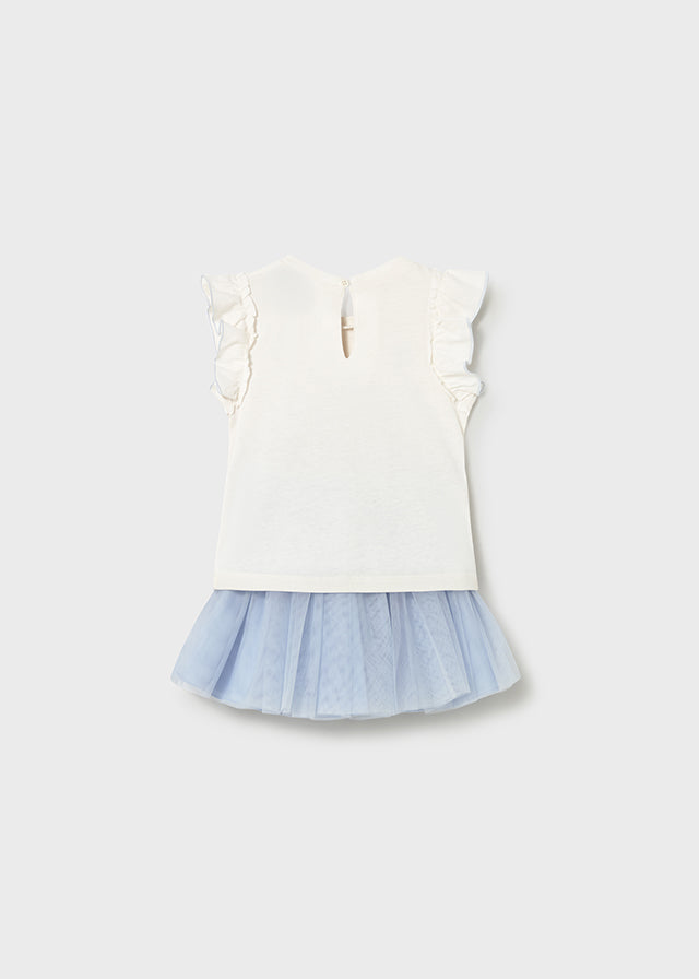 Conj.saia tule - mayoral - Baby menina - SS26-1933