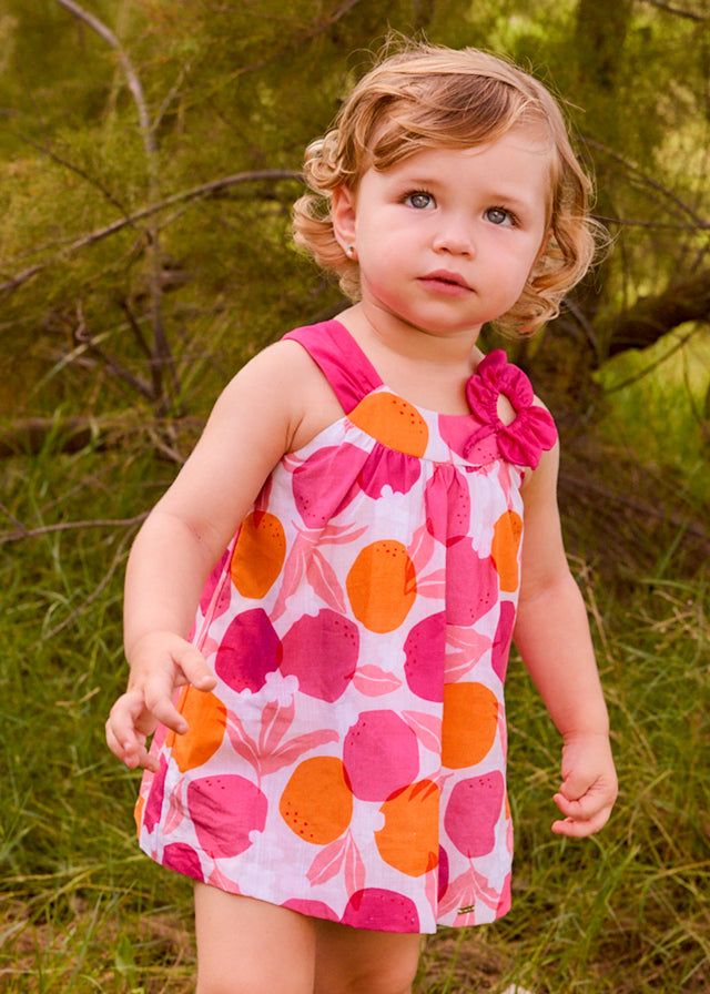 Vestido estampado flor - mayoral - Baby menina - SS26-1991