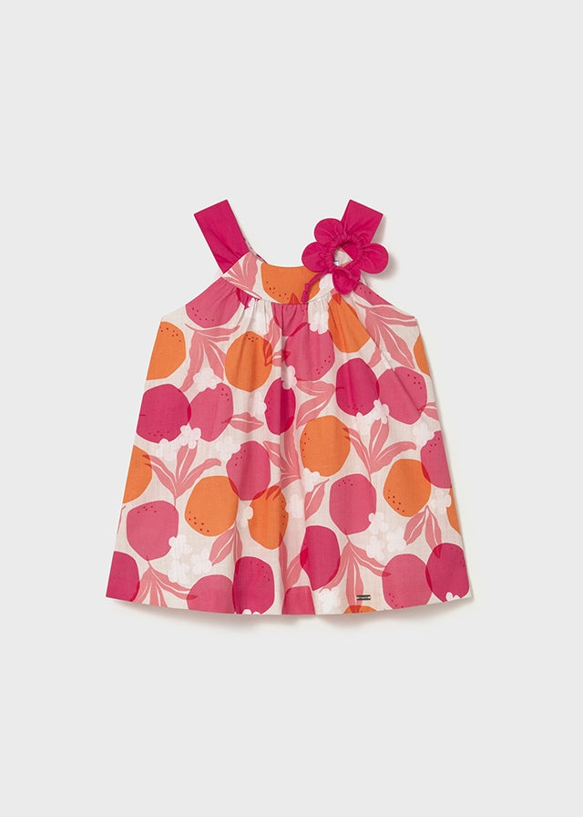 Vestido estampado flor - mayoral - Baby menina - SS26-1991