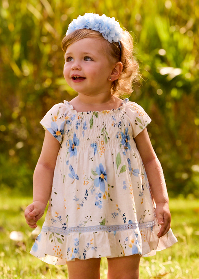 Vestido estampado - mayoral - Baby menina - SS26-1992