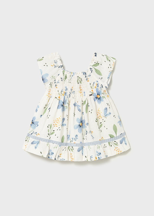 Vestido estampado - mayoral - Baby menina - SS26-1992