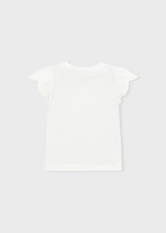 Camiseta manga curta - mayoral - Mini Menina - SS26-3002