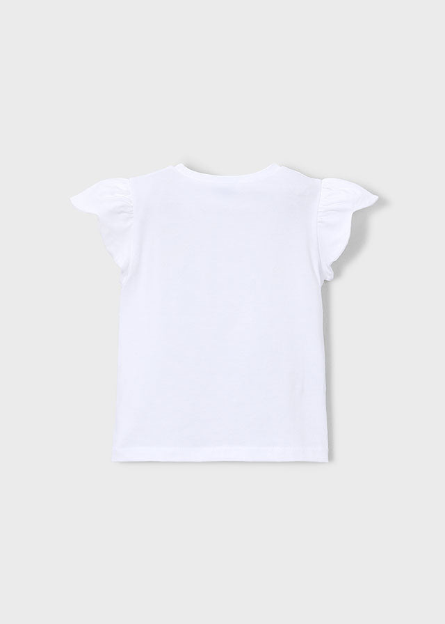 Camiseta manga curta - mayoral - Mini Menina - SS26-3002