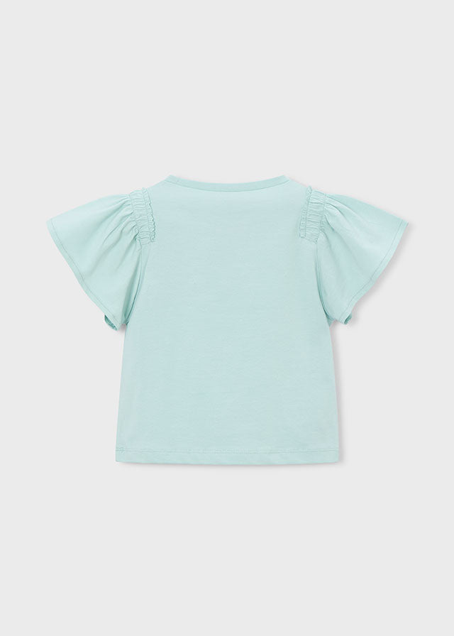 Camiseta manga curta - mayoral - Mini Menina - SS26-3004