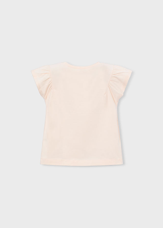 Camiseta manga curta - mayoral - Mini Menina - SS26-3007