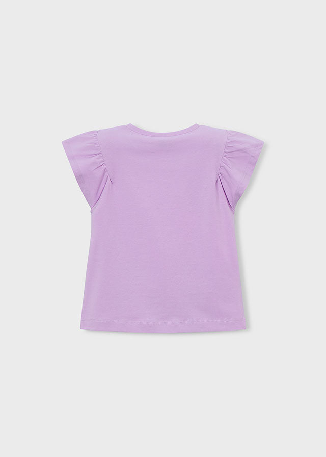 Camiseta manga curta - mayoral - Mini Menina - SS26-3007