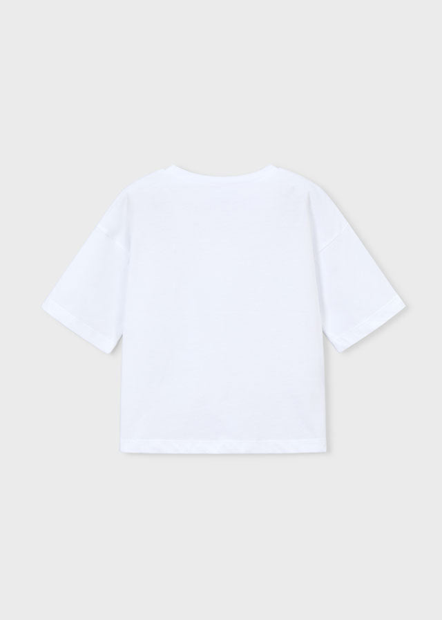 Camiseta manga curta - mayoral - Mini Menina - SS26-3016