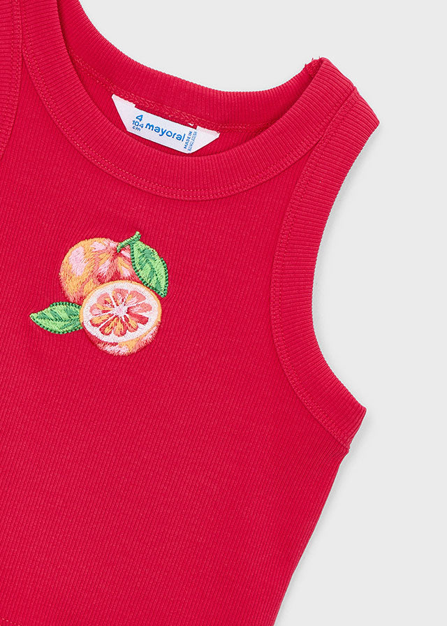 Camiseta alças - mayoral - Mini Menina - SS26-3021