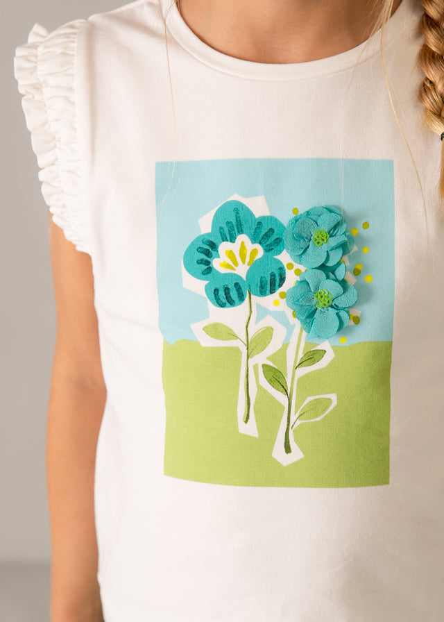 Camiseta alças - mayoral - Mini Menina - SS26-3023