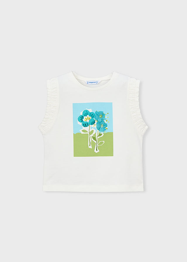 Camiseta alças - mayoral - Mini Menina - SS26-3023