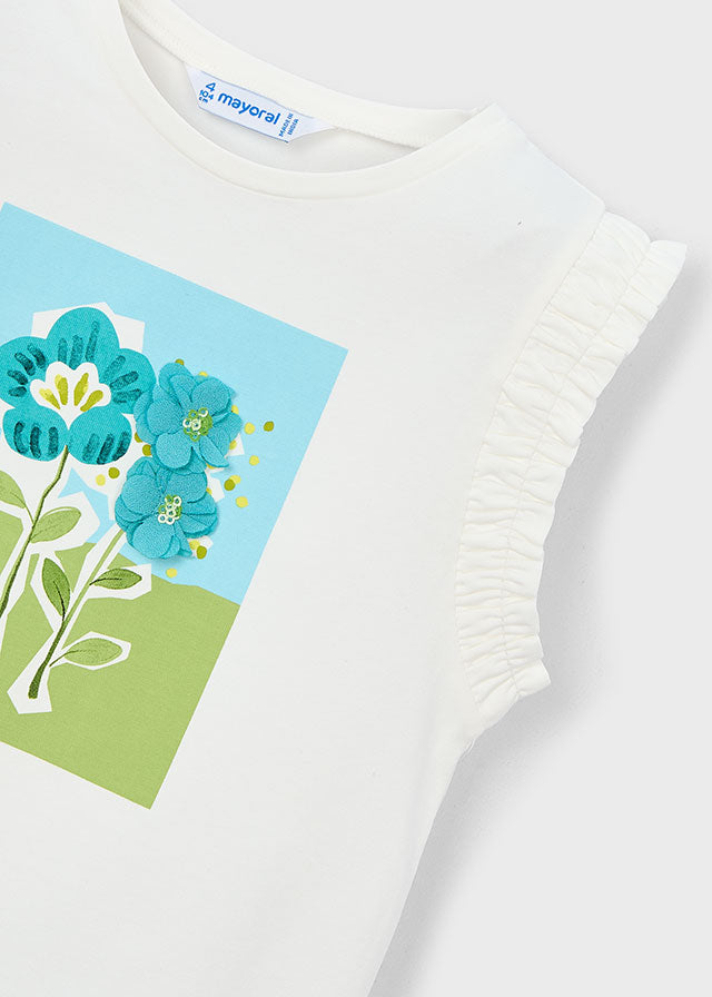 Camiseta alças - mayoral - Mini Menina - SS26-3023