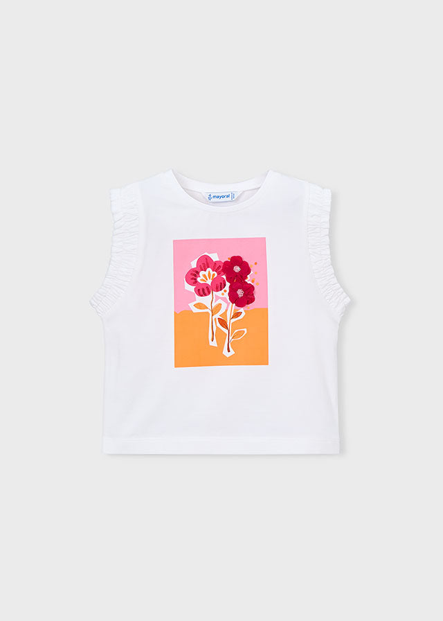 Camiseta alças - mayoral - Mini Menina - SS26-3023