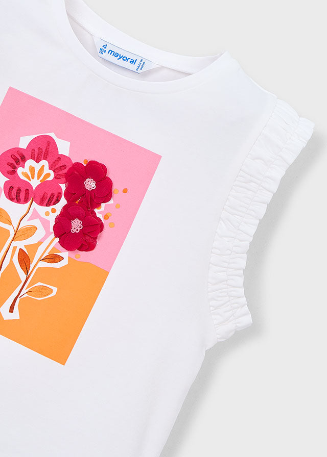 Camiseta alças - mayoral - Mini Menina - SS26-3023