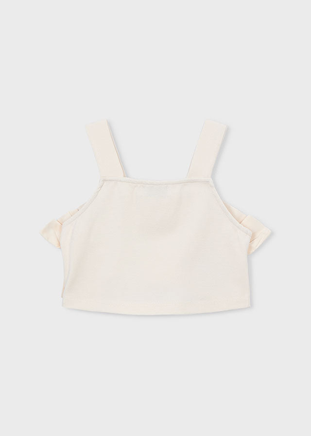 Top com babados - mayoral - Mini Menina - SS26-3025