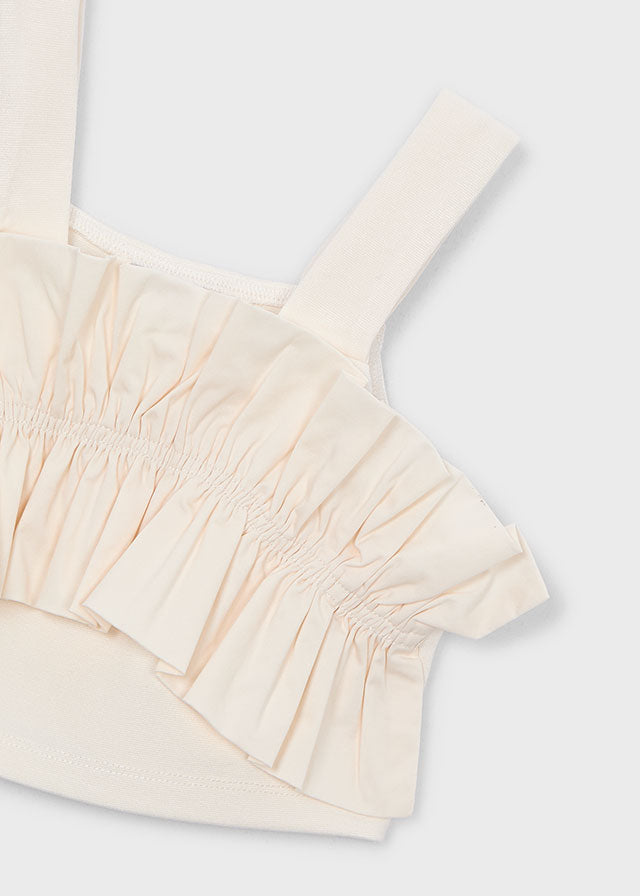 Top com babados - mayoral - Mini Menina - SS26-3025