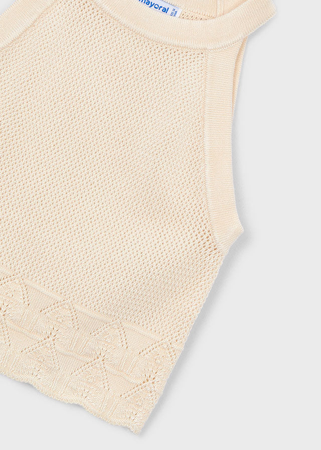 Top tricô - mayoral - Mini Menina - SS26-3027